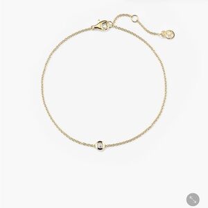 Mejuri Gold Delicate Bracelet